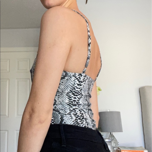 NWOT snake print bodysuit from Honey - Picture 2 of 4